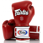 Боксерские перчатки Fairtex BGV-9 Red/White Piping