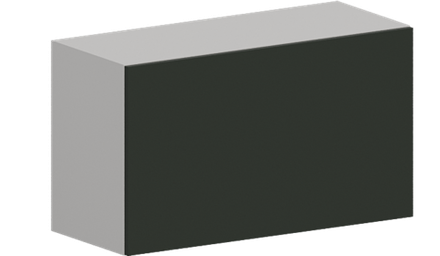 Кухня Модуль ШВГ 809 Вотан / Насыщенно-зеленый