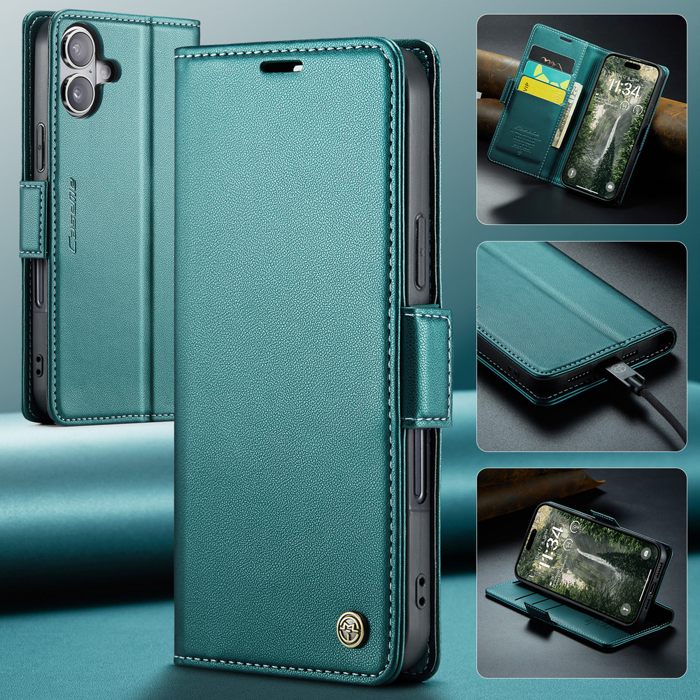 Чехол-книжка CaseMe Smooth iPhone 17