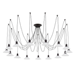 Citilux Эдисон CL451152 Люстра паук Венге