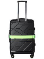 Чемодан 463 / С ремнем / Полипропилен