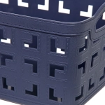 Корзина для хранения «ЭНИГАРТ», цвет серый, 27,2*18*15,5см (лейбл Селфи)