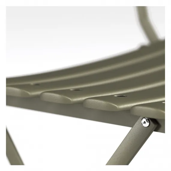 Стул металлический складной Arc en Ciel, зеленый