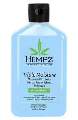 Растительный шампунь Hempz Triple Moisture Replenishing Shampoo 250 мл
