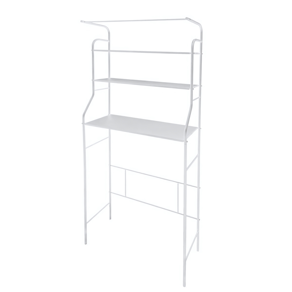 Стеллаж в ванную комнату широкий арт. СВШП11 цв.белый