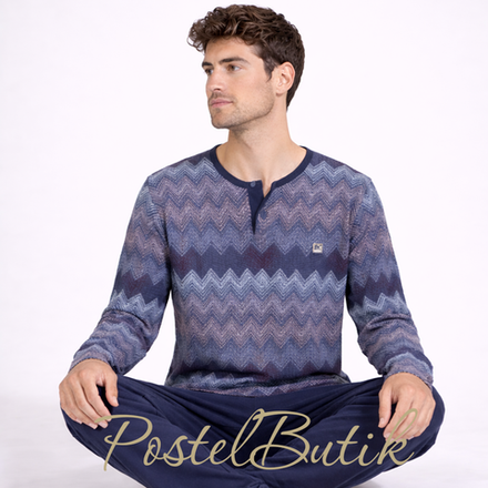 Пижама мужская Massana 158 Blue P711328