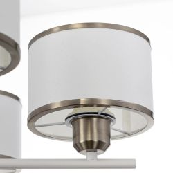 Citilux ALTON CL421252 Люстра на штанге с абажурами Белая