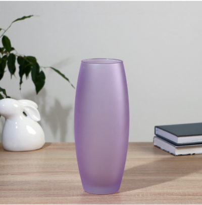 Ваза "Фиолет матовая " d-8см, 10,5х26см