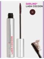 DARLING*, Термостойкая тушь Lash Cocoon, коричневая 02