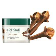 Маска для лица для жирной и склонной к акне кожи Biotique Bio clove, 75 г