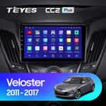 Teyes CC2 Plus 9" для Hyundai Veloster 2011-2017