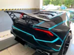 Карбоновый спойлер-крыло для Lamborghini Huracan LP580 LP610 Coupe 2014-2018 Ламборгини Хуракан