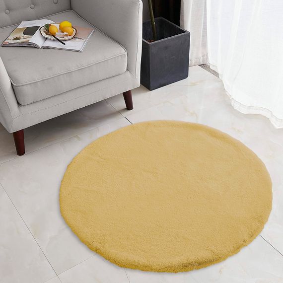 Camilla (желтый) Коврик Круглый 150см