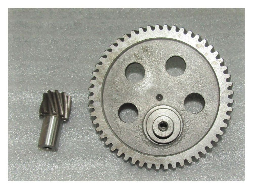 Шестерня и вал-шестерня RM80H/Crank Gear&Gear Shaft Assy