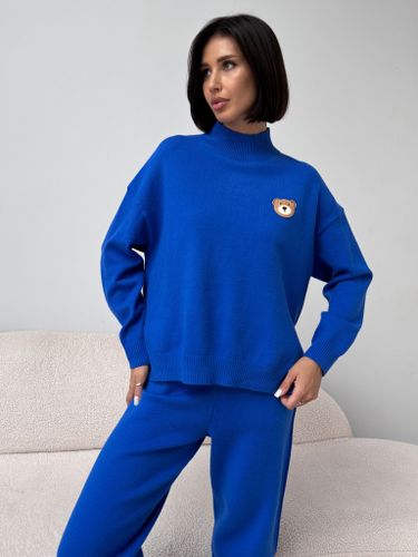 Костюм женский Мишка синий