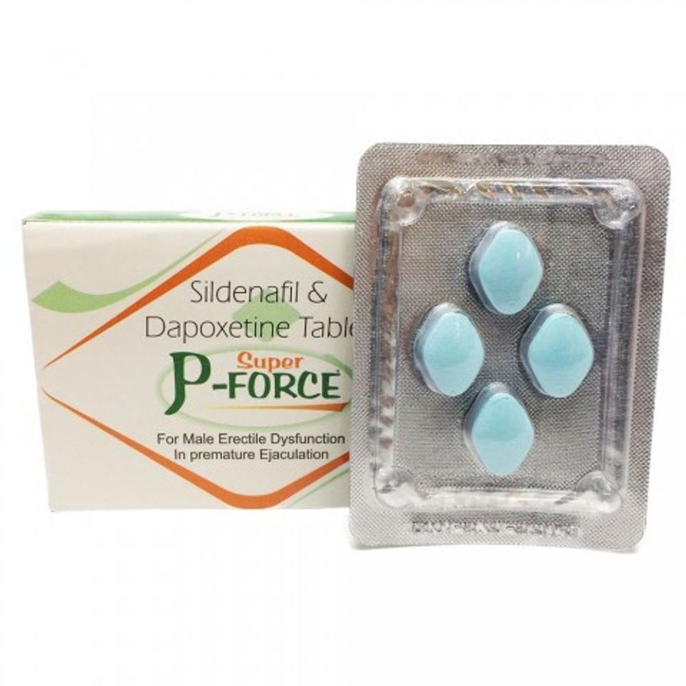 Препарат для усиления потенции и продления полового акта Super P-Force 100 mg (4 шт.)