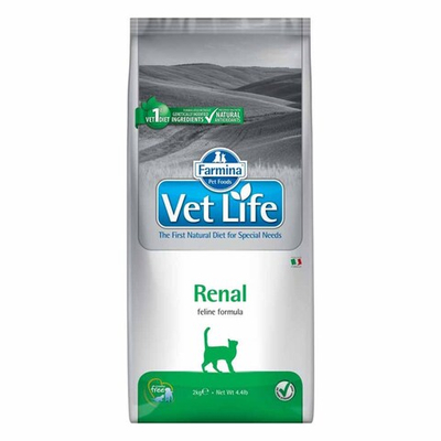 Farmina Vet Life Cat Renal - корм диета для кошек при заболеваниях почек