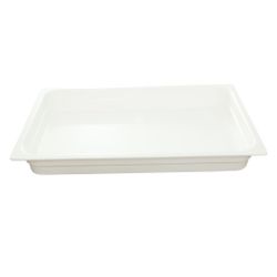 Блюдо 41,7*28,2*6,5 см прямоуг. White пластик меламин P.L. Proff Cuisine
