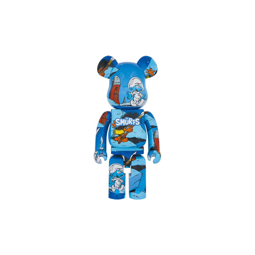 Дизайнерские игрушки BE@RBRICK 1000% The Astrosmurf 70cm, The-Astrosmurf-1000％