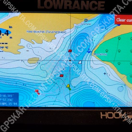 Енисей Лесосибирск-Игарка для Lowrance / Simrad / B&G C-MAP MAX-N+ RS-Y522