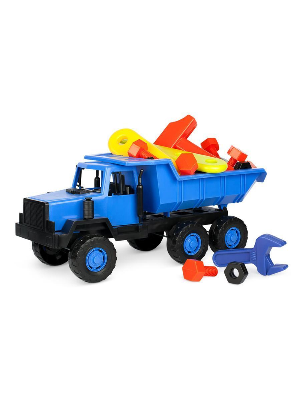 Самосвал 21дет. 47см в сетке "Полярный с конструктором" (Р.с.)