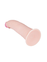 Фаллоимитатор на присоске Art-Style №21, загнутая головка, 20 см