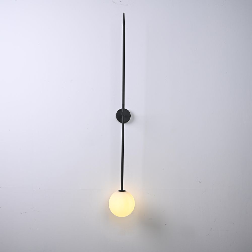 Настенный Светильник Lines Ball 150 Black By Imperiumloft