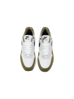 Nike Air Max 1 White Black Medium Olive