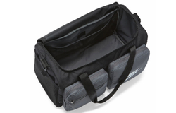 Nike Sports Polyester Gym Bag, Hand Crossbody Bag, Travel Bag Regular Unisex Black Gray