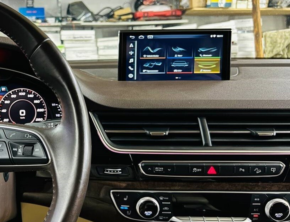 Магнитола для Audi Q7 2016-2020 - Carmedia SL-A904 монитор 9", Android 10, 8Гб+128Гб, CarPlay, SIM-слот