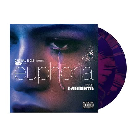 OST Euphoria (Labrinth, Original Score From The HBO Series) (Purple / Blue Splatter)