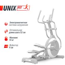 Эллиптический тренажер UNIX Fit MV-850 (Manual Incline) Mirror