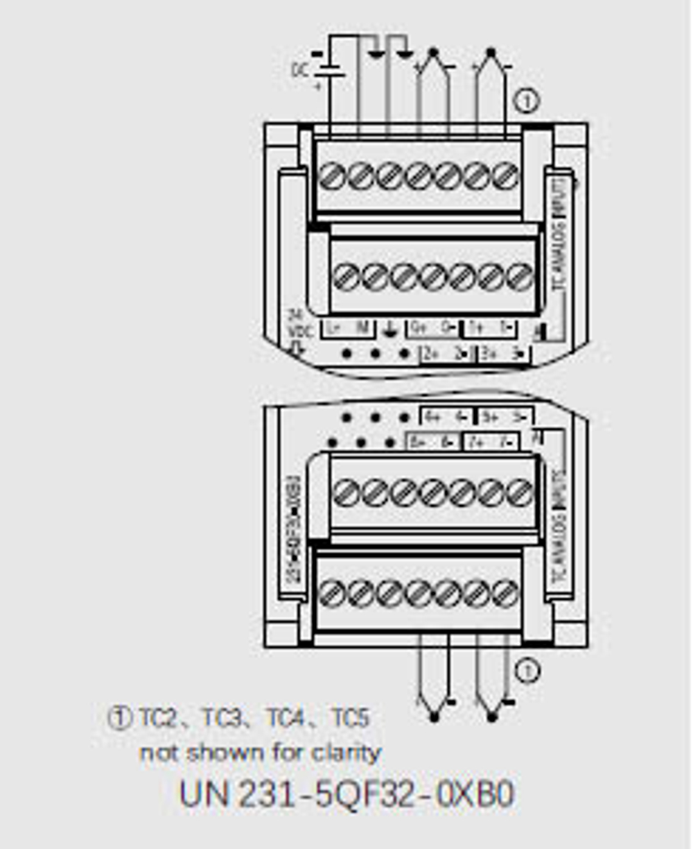 UN 231-5QF32-0XB0 Модуль температурный SM1231 8TC 16BITS