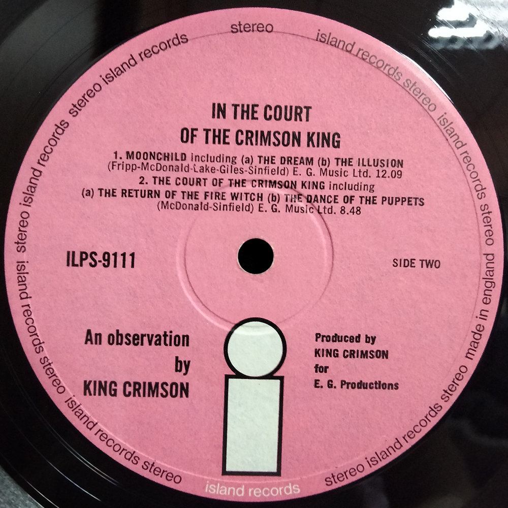 King Crimson / In The Court Of The Crimson King (An Observation By King Crimson)(LP)