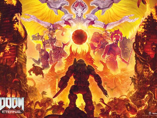 Пазл Good Loot Doom Eternal - 1000 элементов / Пазл по мотивам игры "Doom Eternal"