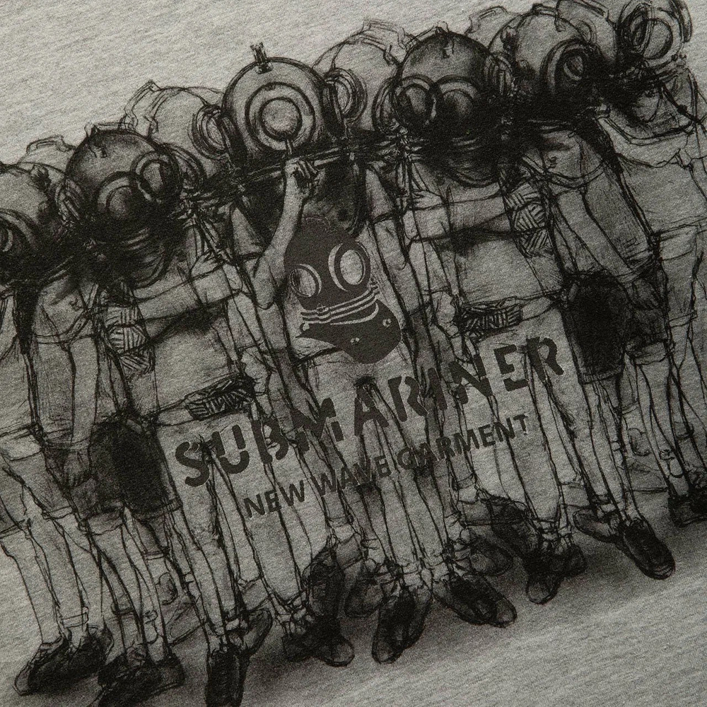 TSHRT Night Glow Crew Grey