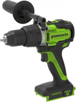 Дрель-шуруповерт аккумуляторная GREENWORKS GD24DD140, бесщеточная ударная без АКБ и ЗУ 3707607