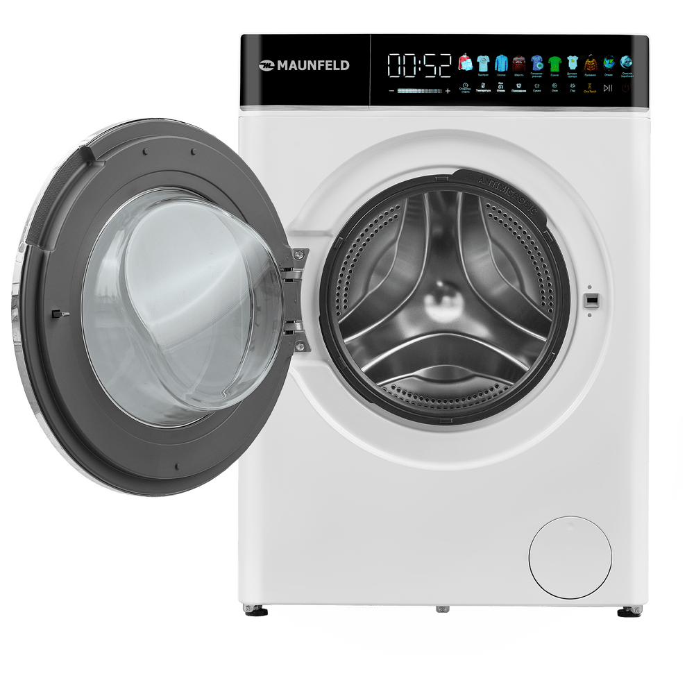 Стиральная машина c инвертором и сушкой  MAUNFELD MFWD1295WH05 9 кг/5 кг сушки