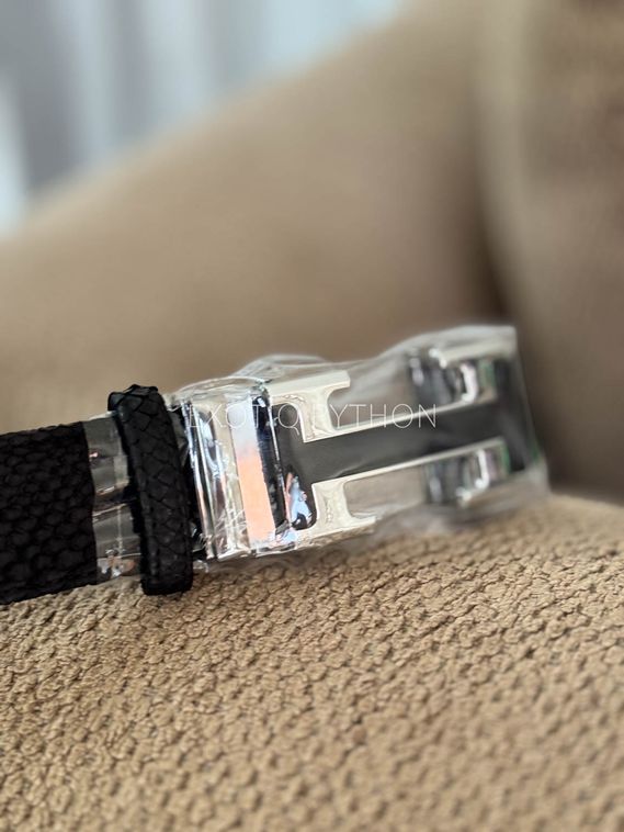 Ремень из кожи питона AC-145