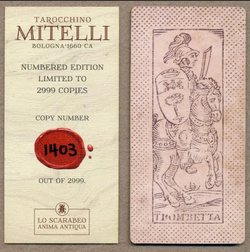 Mitelli Little Tarot. Bologna, 1660. Limited Edition / Таро Мителли. Болонья, 1660 год. Ограниченный выпуск