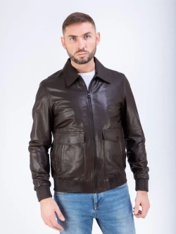 Куртка кожаная из натуральной кожи