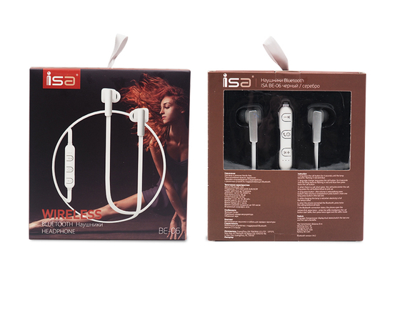 Наушники Isa Bluetooth ISA BE-06