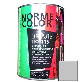 Эмаль ПФ-115 NORME COLOR светло-серая 20 кг