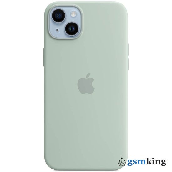 Apple Silicone Case with MagSafe iPhone 14 Plus Succulent (Зелёный) MPTC3ZM/A