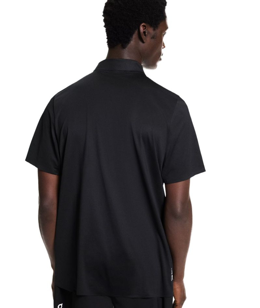 Мужское теннисное поло On Court - black