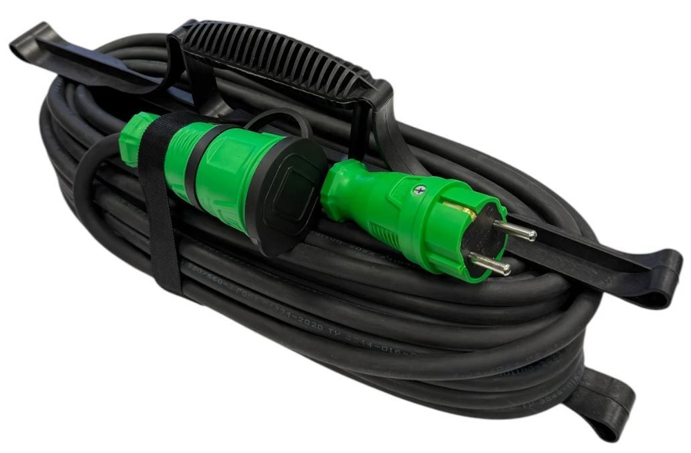 Удлинитель силовой iTOK i-CONNECT-COLOR-SUR-PVS-315-1-44-40-GREEN
