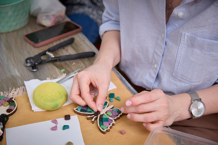 Техника мозаики в работе с детьми