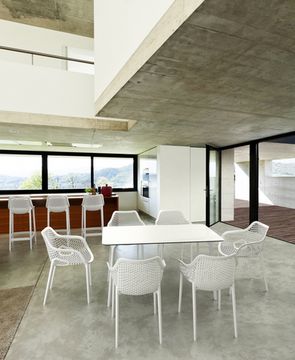 Кресло пластиковое Air XL  белое