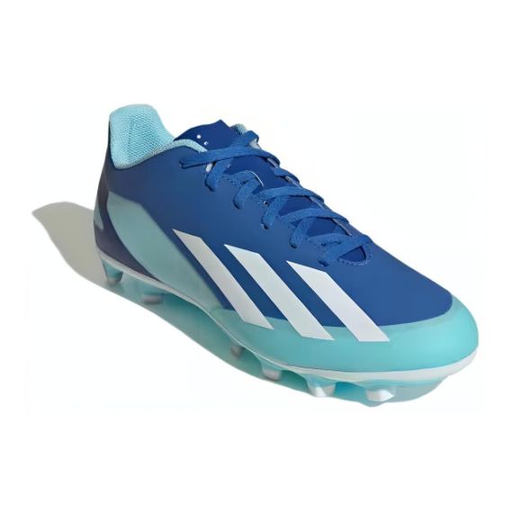 Кроссовки Adidas X Crazyfast.4 Футбольные бутсы Низкие Синий Бирюзовый Унисекс