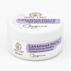 Сахарная паста для шугаринга IDEAL LADY Средняя 200 гр